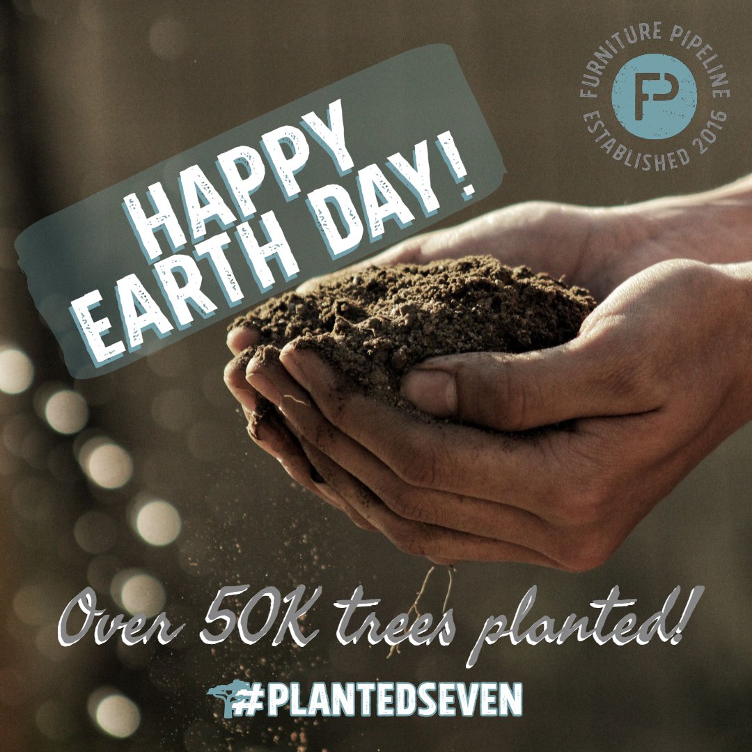 PlantedSeven's tweet photo. Being able to replant OUR home, 7 trees at a time, is satisfying & meaningful! #plantedseven we plant 7 ๐ฒ for every #furniture design sold in your name! Eden Reforestation Projects Sustainable Furnishings Council @eden_reforest @SFCouncil #deforestation #savinglives #earthday https://t.co/FDy28blwgn