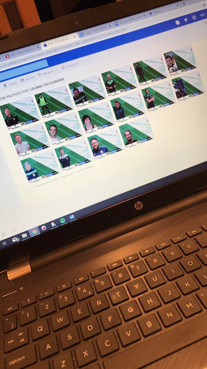 Backroom team profiles sorted for the <a href="/LondainGAA/">London GAA</a> v <a href="/Galway_GAA/">Galway GAA Official</a> programme. 47 player and staff profiles I’ve worked on alone this season including one featuring yours truly 😂. Focus now turns to build up and preview content ahead of the big game bring it on! #LondainAbú💚⚪️