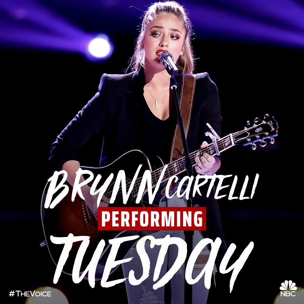 Brynnworld's tweet photo. Returning to @NBCTheVoice tomorrow night to perform my new song “Grow Young”!! Read about it on @HollywoodLife here: https://t.co/mu1tFeLVJa https://t.co/1tZuhLxk0N