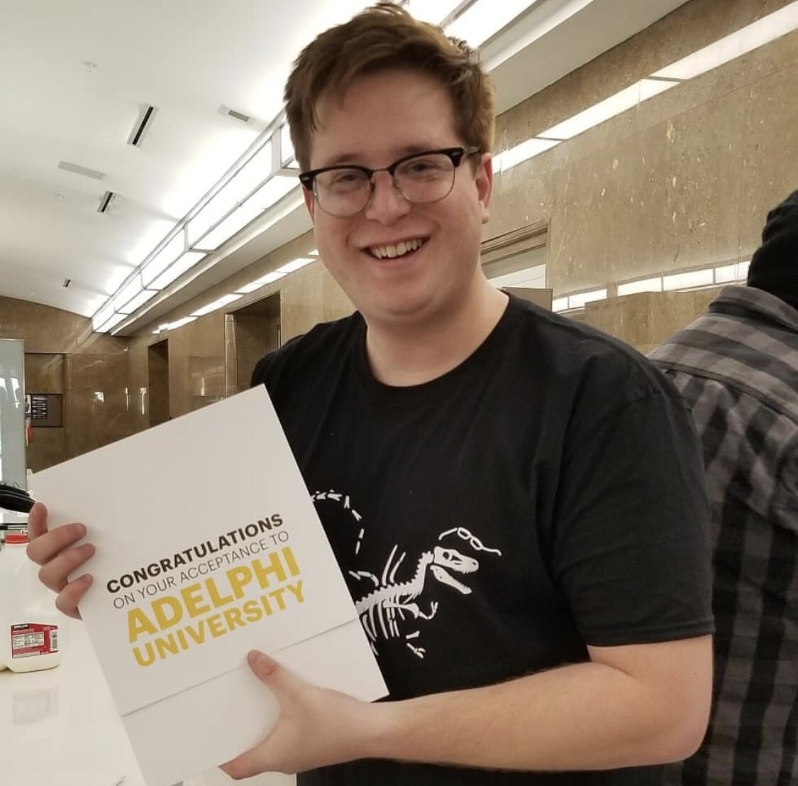 AdelphiU's tweet image. Congratulations Nathan on being #AdelphiAccepted! 🐾
#RecentlySeenOnInstagram