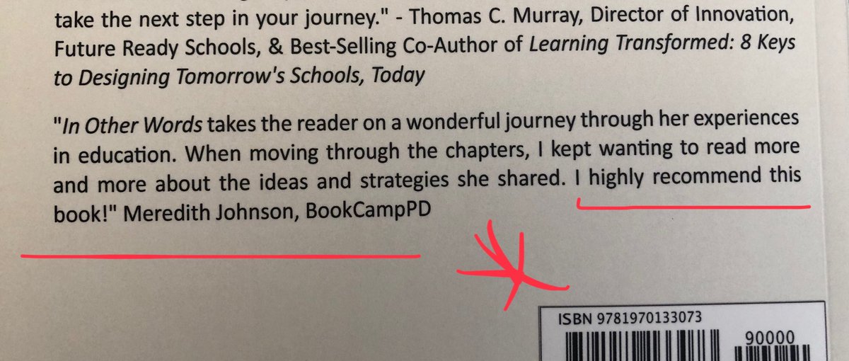 BookCampPD's tweet photo. Have you grabbed your copy yet of this amazing book by ⁦@Rdene915⁩ ? #Quotes4EDU. #BookCampPD https://t.co/KCSO0qsNrt