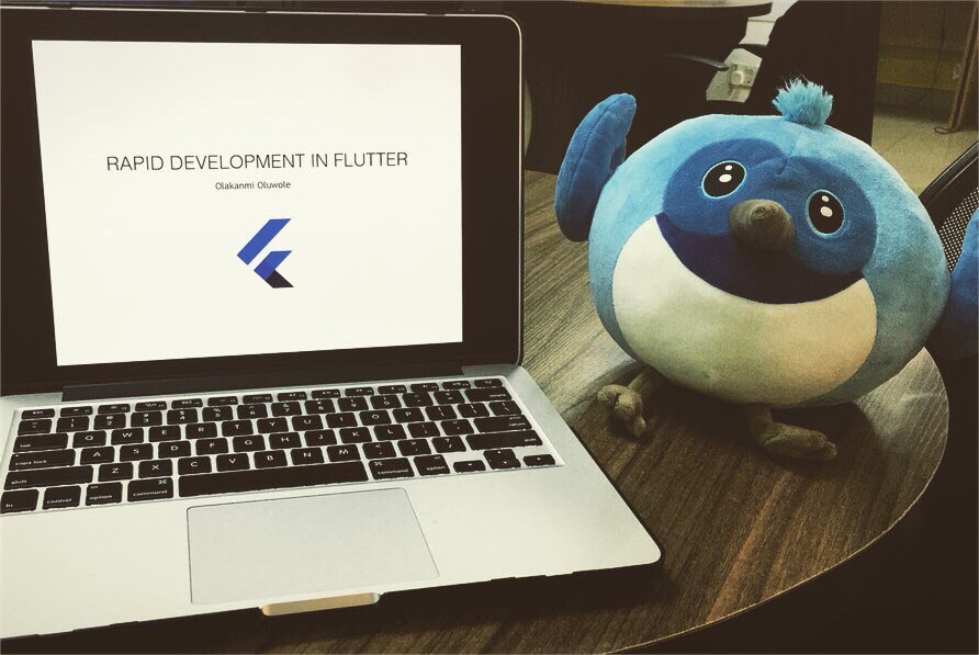woleofafrica's tweet photo. I gave a talk on Rapid Design, Prototyping and Development to a group of young people who are enthusiastic about building the future with Google’s latest mobile development framework - Flutter, at the Flutter Lagos Meetup earlier this year.
#Flutter #Lagos #Google  #itechsunday https://t.co/wx6PpYvAqc