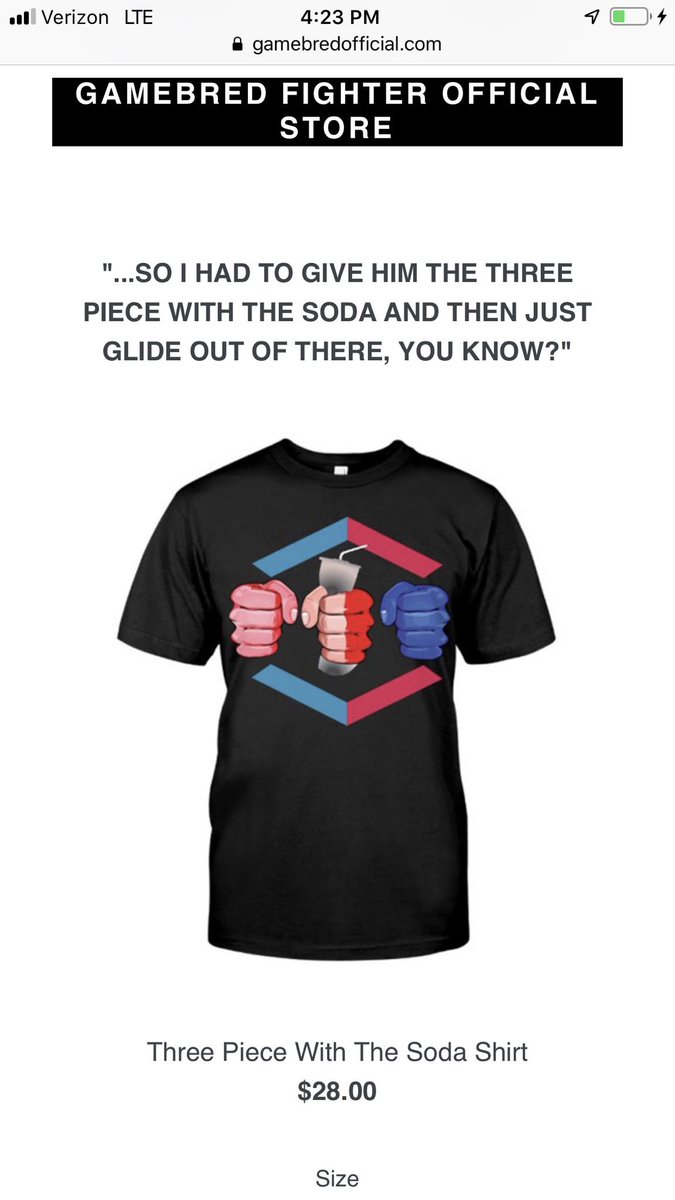GamebredFighter's tweet image. Site is live. Buy the shirt from the only legal place gamebredofficial.com