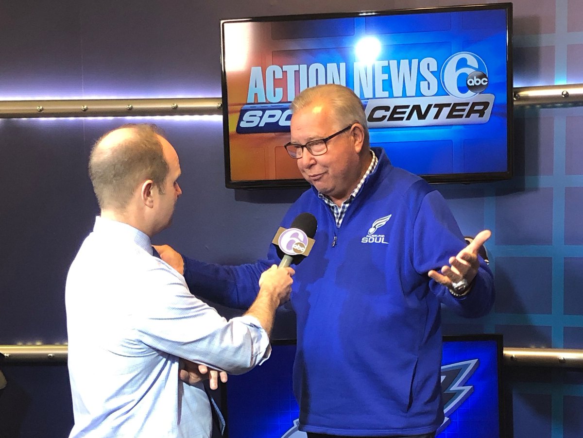 soulfootball's tweet image. Thanks for having us @6abc! 

Tune in tonight at 5:45 for a sneak peek of our season preview #ForPhilly