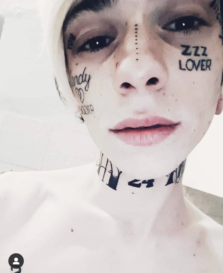 Lil xan татухи