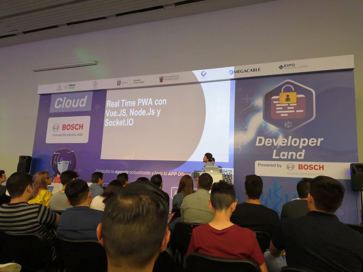 PinaDev96's tweet photo. Creación de un PWA con Vue.js #TalentLand #BlockchainUNAM https://t.co/EXjnjpZqAp