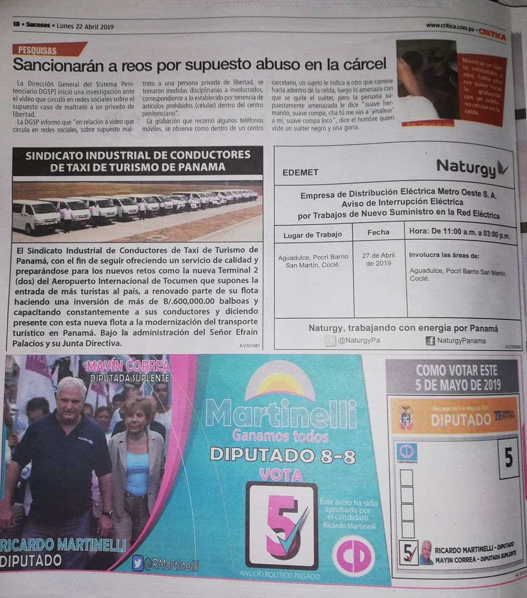 sictp51's tweet photo. Hoy en los medios de comunicación https://t.co/MxTxPziqdM