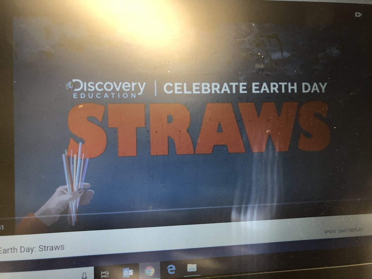 WalnutColts's tweet photo. Celebrating Earth Day.  Students wrote letters to chain restaurants urging them to stop using plastic straws after viewing Straws on Discovery Education #EarthDay2019 #stopusingplasticstraws https://t.co/8c0N2JGWtl