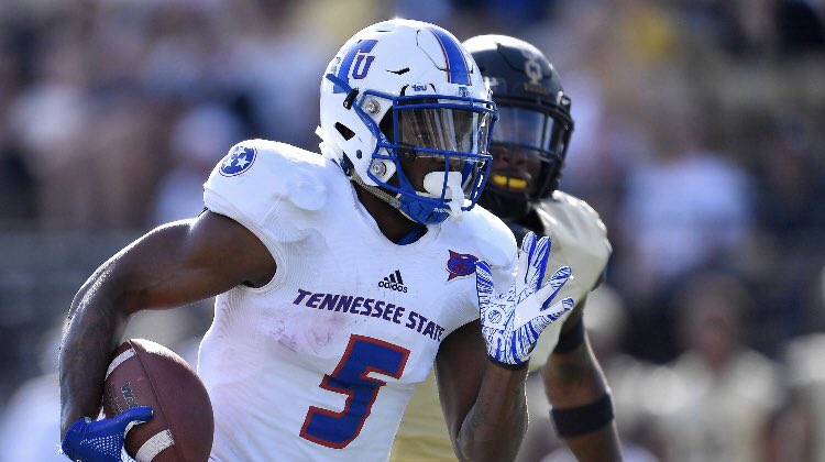 AlmightyKhael's tweet photo. Blessed and Proud To Have Recieved My First Offer From Tennessee State University!π¦ @CoachMashack #BigBlueRising #GoTigers @CoachCreasy_OHS @CBAElite7v7 https://t.co/PHV66zuD2P