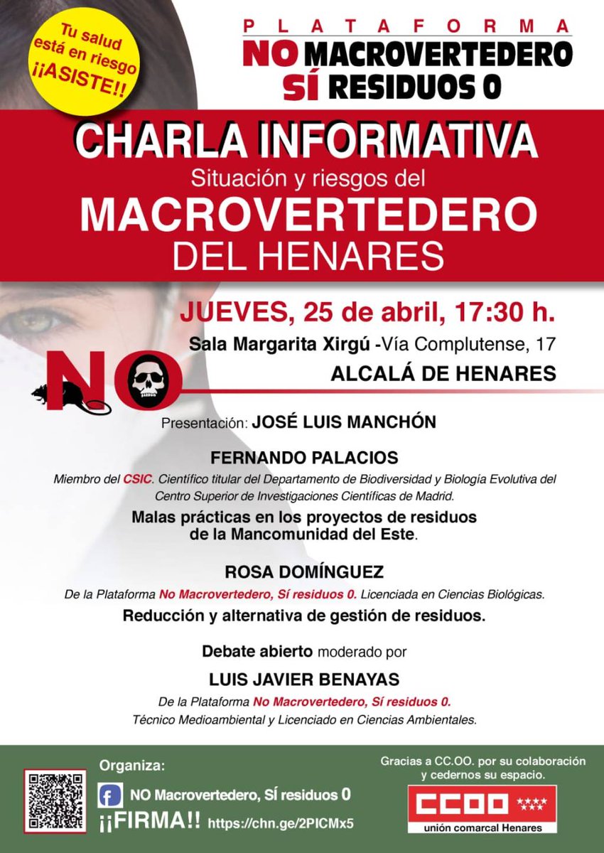 EcoPalacios's tweet photo. Charla informativa jueves 25 de abril https://t.co/h2o9NHULmb https://t.co/JEoGo4p2f3
