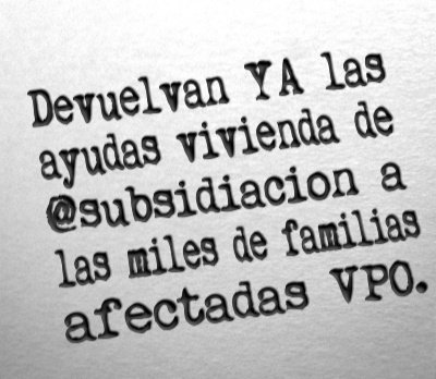 ProtestaVPO's tweet photo. El Congreso de los Diputados aprobó devolver las ayudas vivienda de @subsidiacion que el Gobierno de Rajoy había suprimido retroactivamente a miles de familias afectadas.

¡CÚMPLANLO YA!

@sanchezcastejon
@pablocasado_
@Pablo_Iglesias_
@Albert_Rivera

#28A 
#ElDebateEnRTVE https://t.co/iJ3udodOgY