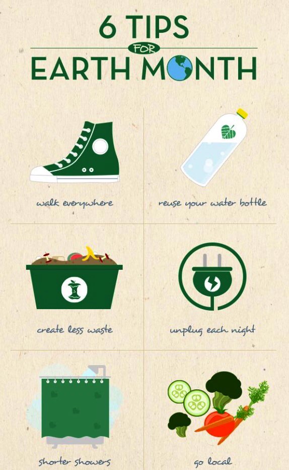 Here are 6 SUPER EASY things we can all do to save our planet! #EarthDay2019