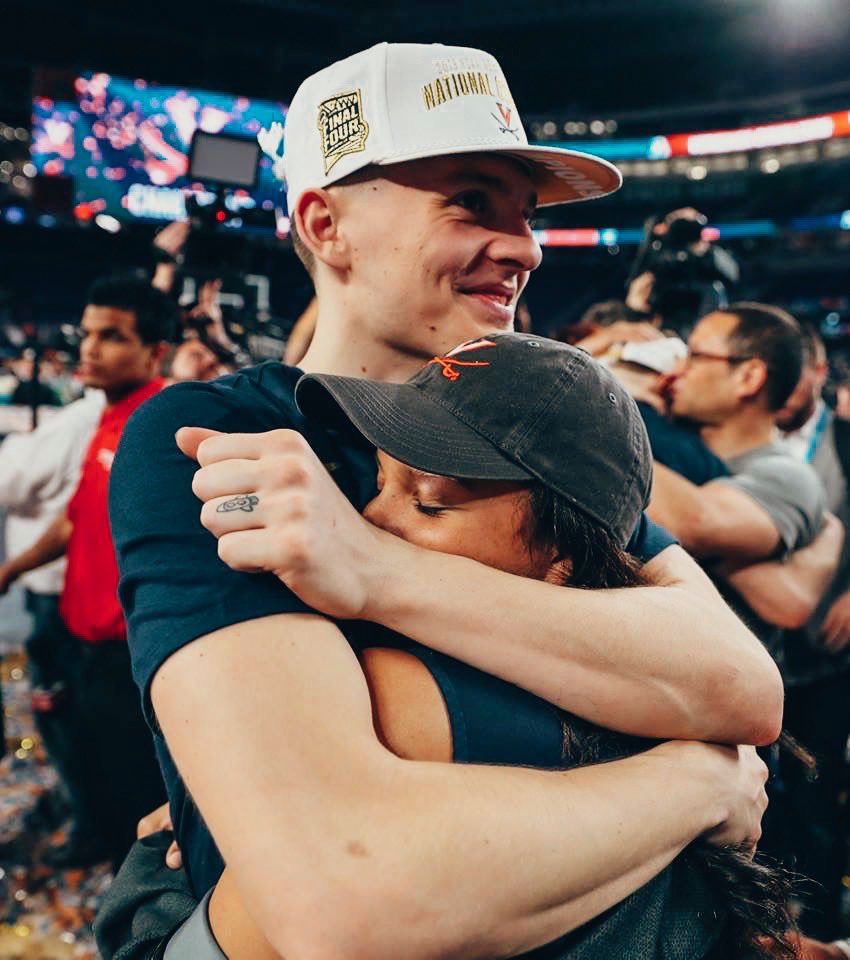 kylejguy's tweet photo. Saying goodbye twice is not easy.. Charlottesville I just want to say thank you so much. I’ll never forget this. One day I will have the words. I am officially keeping my name in the draft. I know it’s the right step after much prayer and thought with my family 🙏🏼 #NoParachute https://t.co/GMej9BrxBu