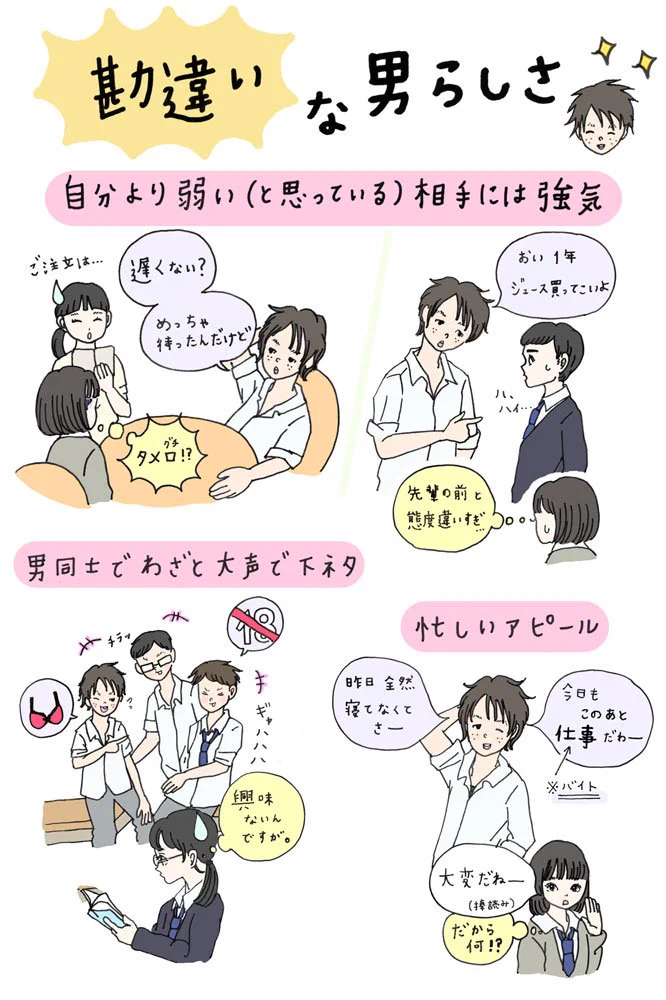 勘違い男の見本はこちらwwモテたい男子はマネしないようにww