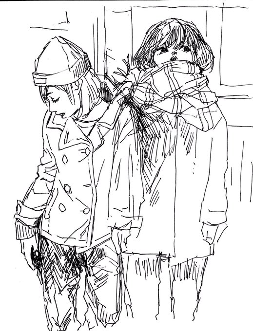 専門の友達 #絵 