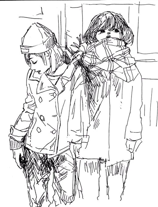 専門の友達 #絵 