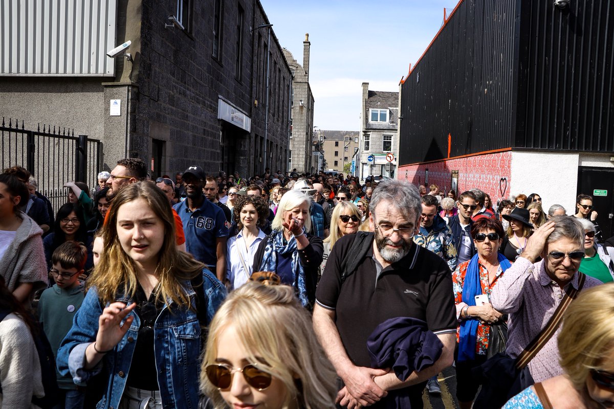 nuartaberdeen's tweet photo. They came, they saw and they shared the 💜
Our Walking Tours kick off this week, running right up until October.
Thu 6pm, Sat &amp; Sun 1pm
You can pre book your space here - https://t.co/WRfMFJXcf2 #nuartaberdeen
📸 Louise Kendal https://t.co/ryPyTJFsV4
