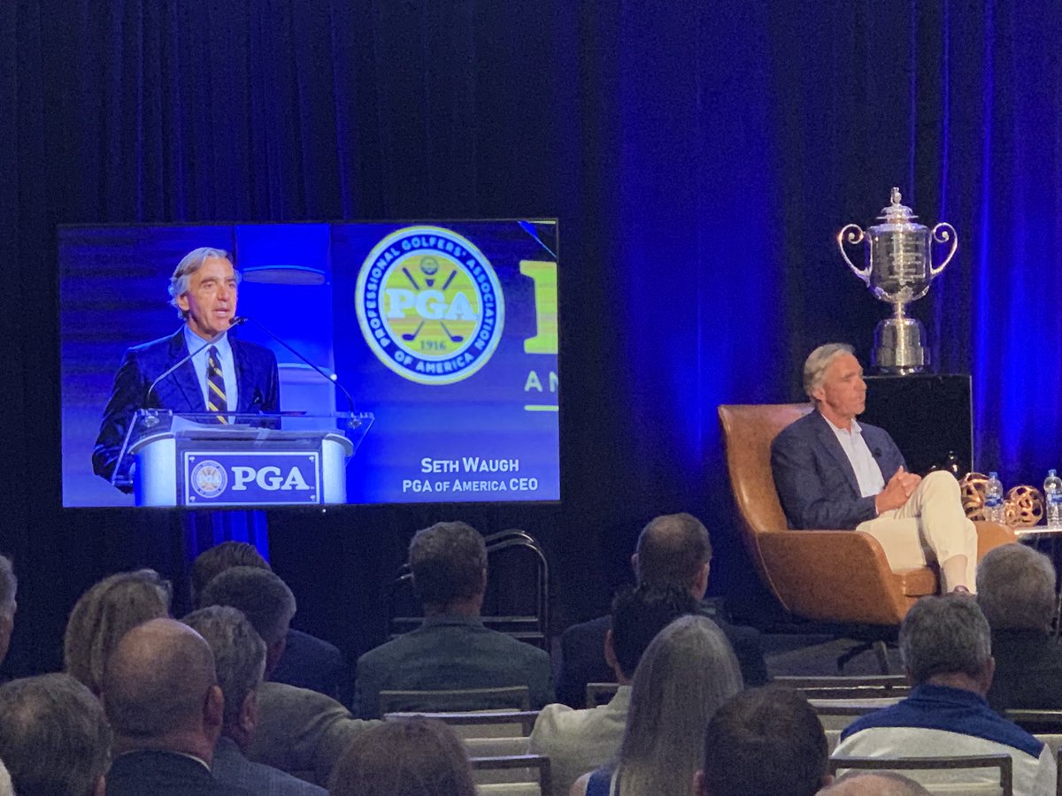 JoeTrahan's tweet photo. @PGA CEO Seth Waugh among those from the #PGA here in the @CityOfFriscoTx talking about the future of golf in our community.
#ForeFrisco #FriscoRocks https://t.co/pnUHfYCxPh