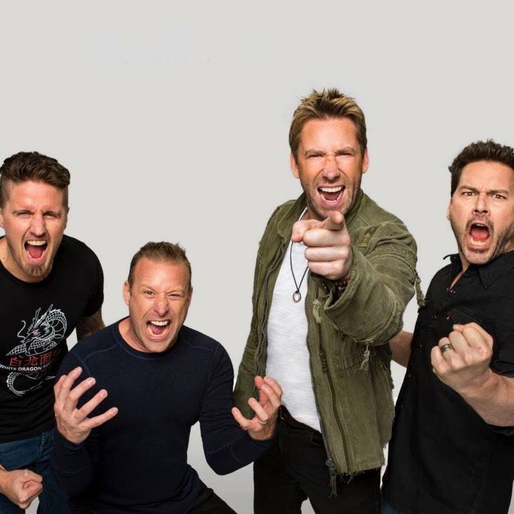 Nickelback's tweet photo. Uncasville! Got plans on August 22? You do now. See you at @MoheganSun. Fan Club pre-sale 4/23 and general on sale 4/26. More details at https://t.co/ofJYqgSYSK https://t.co/T1SCAZWdZf