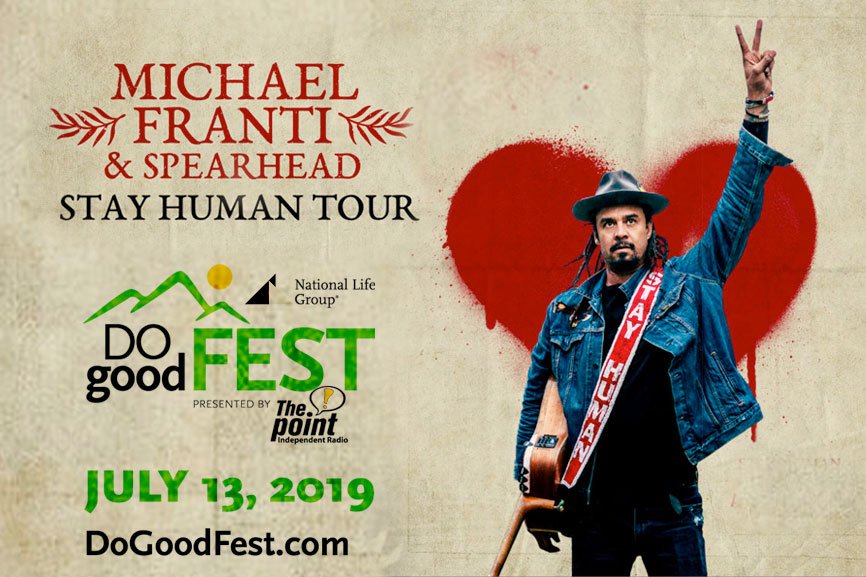 NationalLife's tweet photo. Say hey!
This year's #DoGoodFest will be headlined by soul rocker #1... Michael Franti & Spearhead!
July 13 3pm-9pm on our Montpelier, VT lawn: 5 bands, food trucks, kids stuff, nonprofits, and fireworks...FREE, w/$25 parking to benefit cancer patients
https://t.co/bMNWDLI5lb https://t.co/o0MFkpWlo3