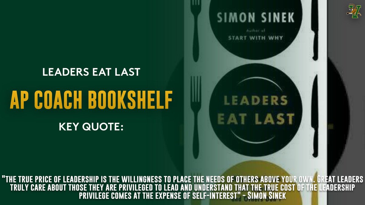 UVM_ATHPERF's tweet photo. AP Coach Bookshelf

Assistant Athletic Performance Coach, Dan Lensby recently finished this read by Simon Sinek. 
This is a great addition to the bookshelf for the many athletic performance coaches that are seeking insight on how successful teams are led and operate. https://t.co/mORoFRevot