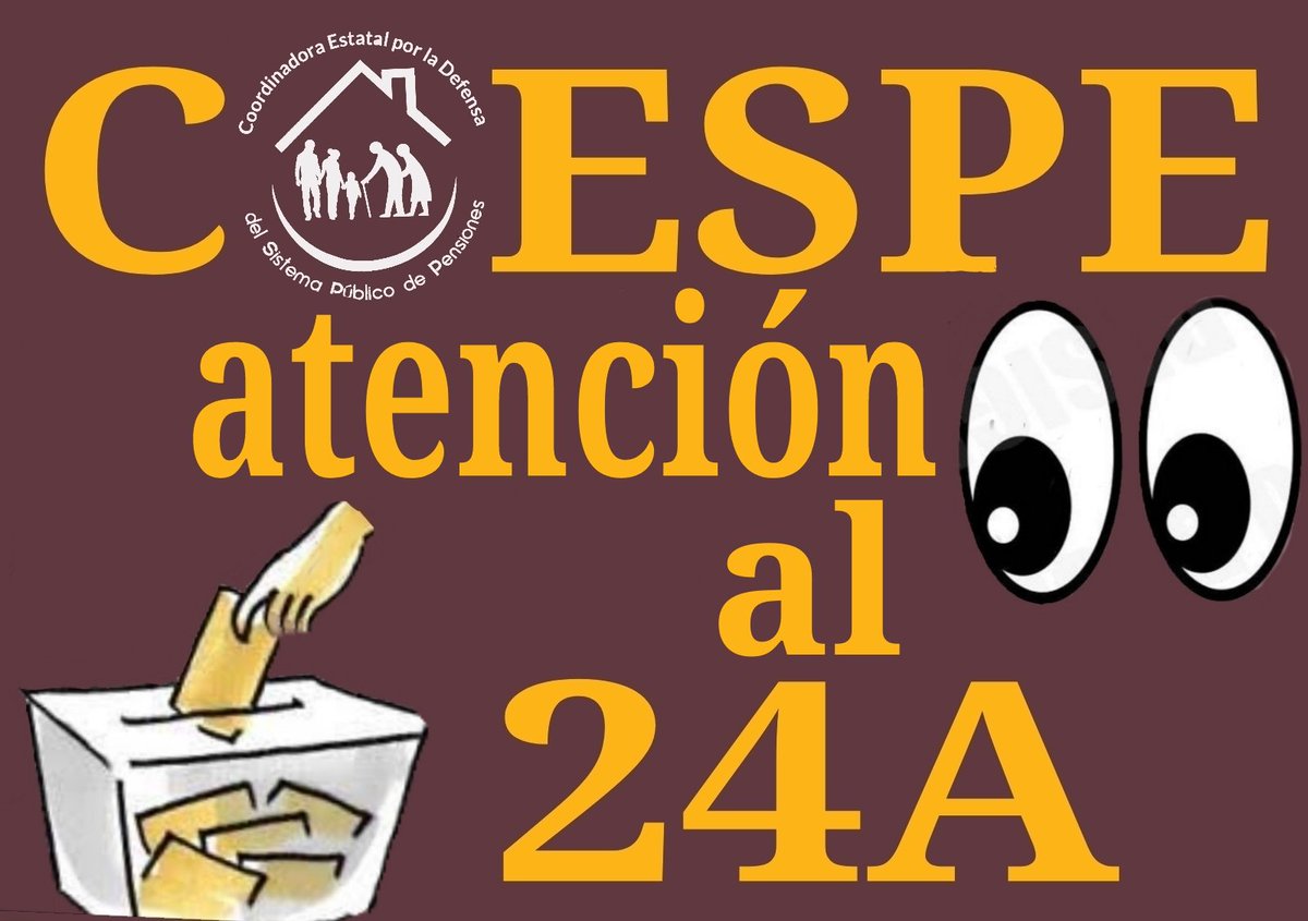 #24ANoHabráDudas y estaremos allí para contarlo
<a href="/pensionazo_no/">G. C. LA VOZ de LAS PLATAFORMAS</a>