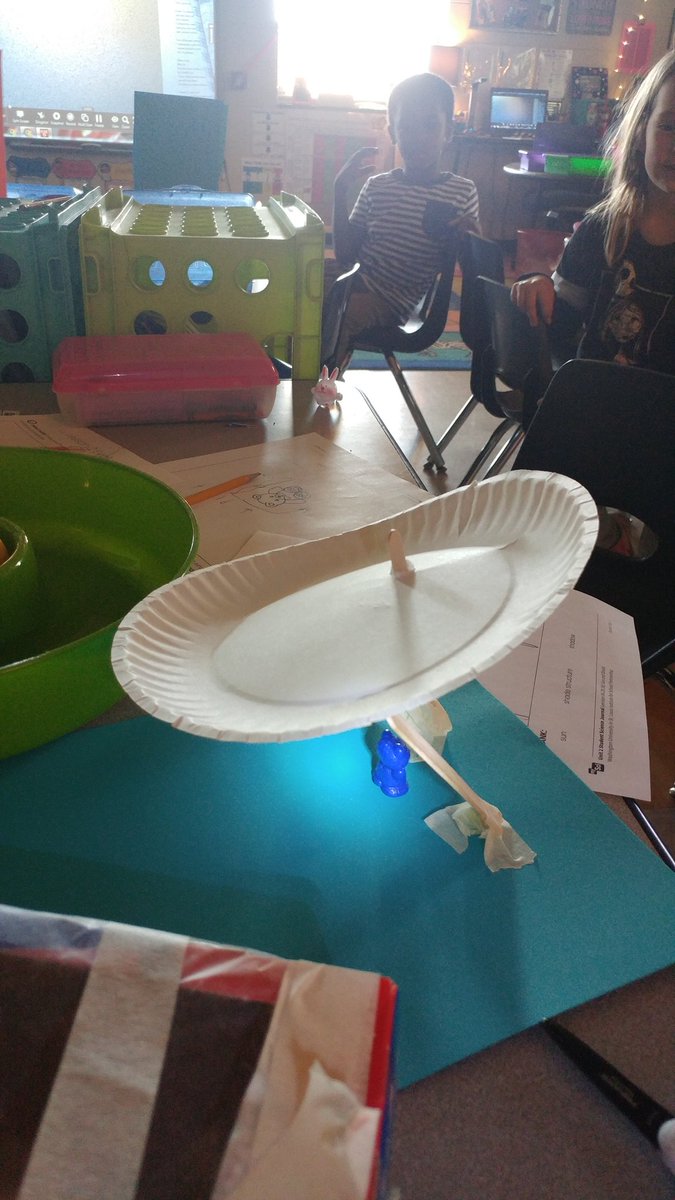 heritagekcubs's tweet photo. Today these little engineers made a shade structure for Mr. Bear to keep the sun off of him. Love the design process they went through with their partners and how they redesigned. Notice the first idea on paper isn't always what ends up working!
#wsdscience
#mysci https://t.co/f3LwsEfqT4