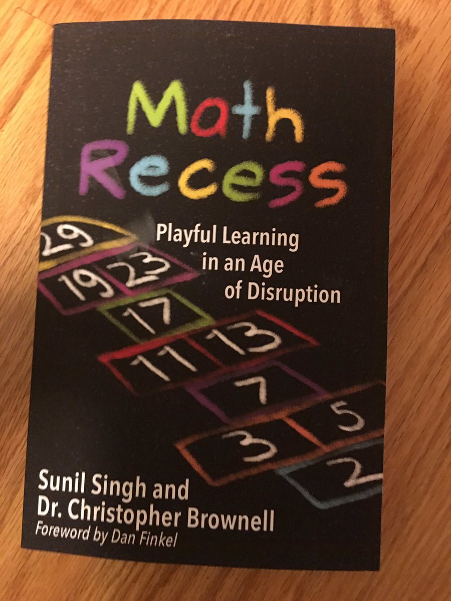 So excited to dive into my new read! <a href="/Mathgarden/">Sunil Singh</a>