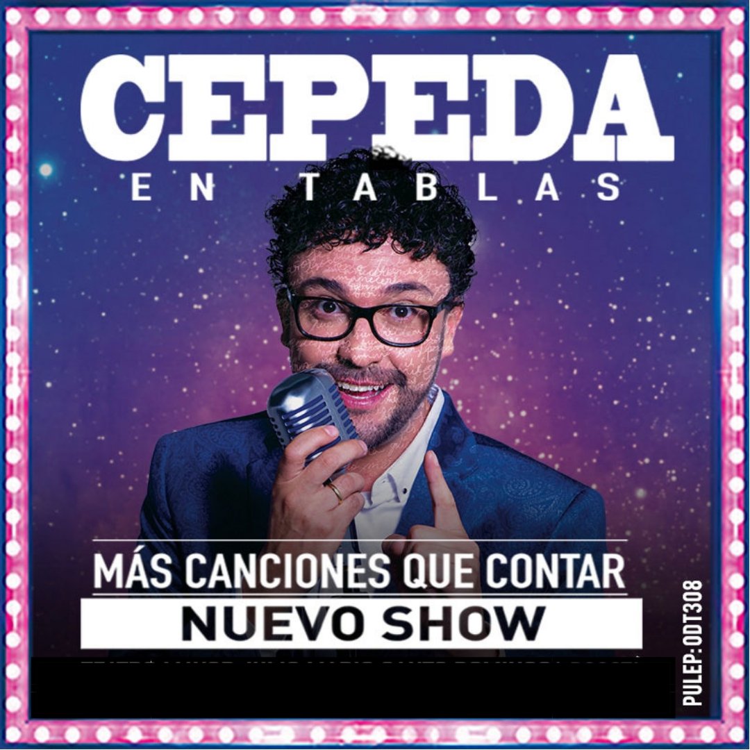 PrimeraFila_Co's tweet photo. ¡Prepárate! porque @andrescepeda vuelve con #MásCancionesQueContar
Bogotá: 5 al 8 de Septiembre. 
Medellín: 25 al 27 de Octubre. 
Compra tus entradas desde ya aquí 👉 https://t.co/QQPOsj93g7 https://t.co/KBNKIZyl1i