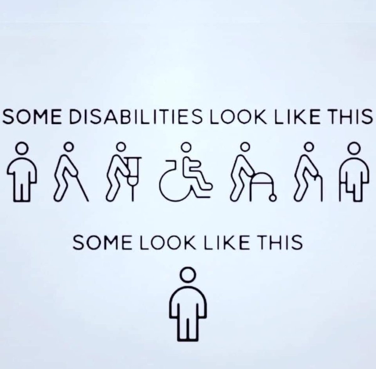 Not all disabilities look the same and that is a good thing!
#disability #disabilityawareness #inclusion #equality #Diversity