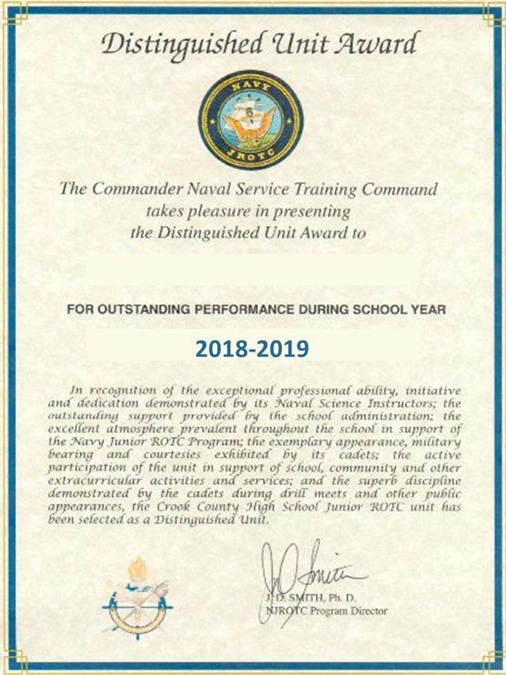 With distinct honor, and exhilaration I am pleased to announce that for the first time in RNE JROTC history. The program has earned the Distinguished Unit Award for school year 2018-2019 <a href="/Sabrina_suber/">Dr. Sabrina Suber</a> @DougWal83893507 <a href="/RNECavaliers/">Richland Northeast HS</a> <a href="/rnestugov/">Richland Northeast</a> @rne_ib