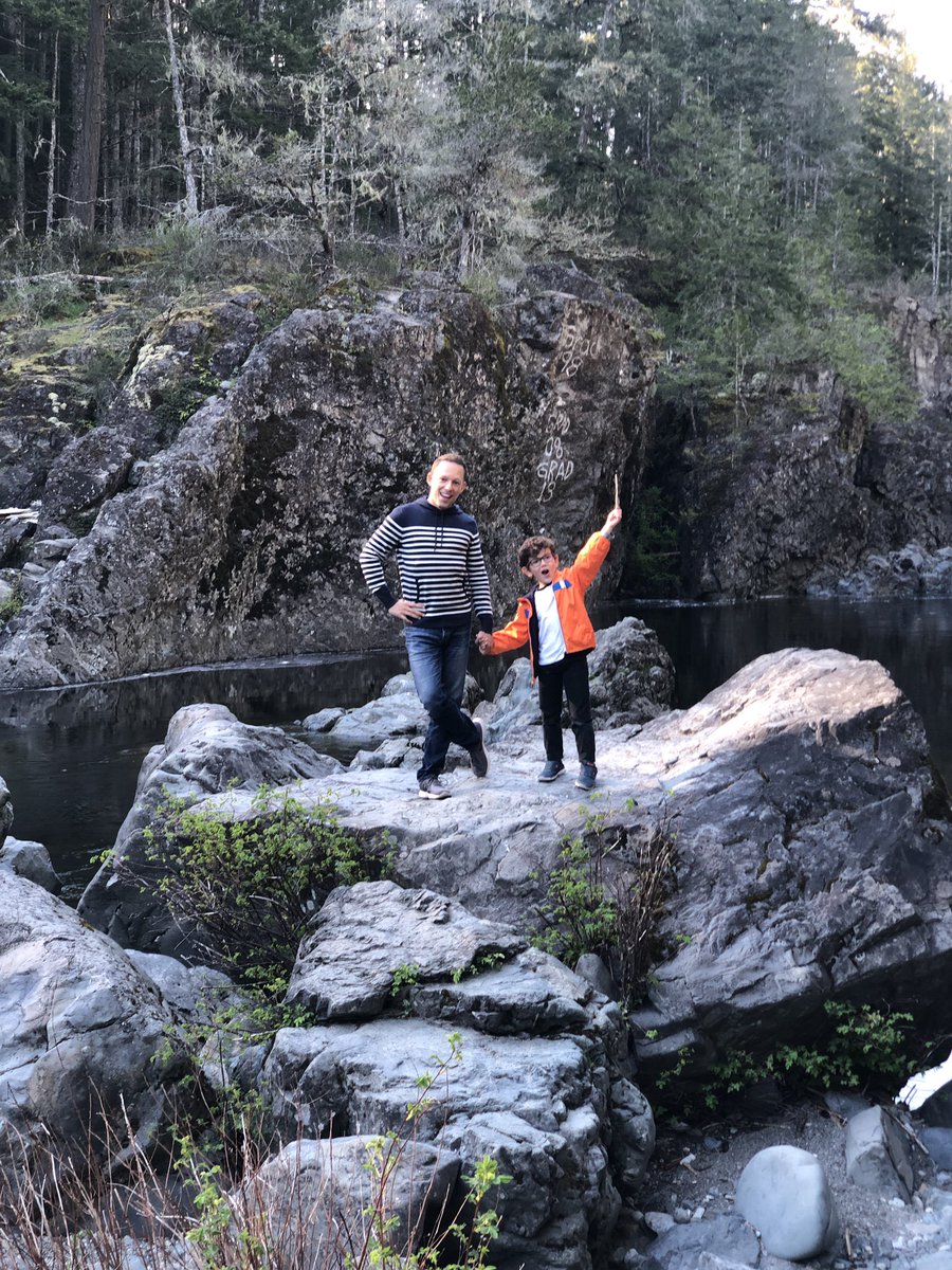 JoshRimer's tweet photo. Look who joined us on Vancouver Island for some #Guncle time! π This kid (@DJinVancity) is pretty sassy... I have no idea where he gets it from. π #ExploreSooke #ExploreVancouverIsland https://t.co/oT15TPT7LB