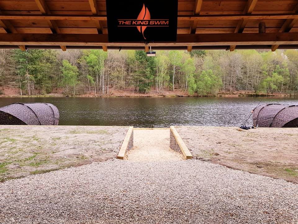 The newest swim at <a href="/TheLakeRetreat/">Fishermens Retreat</a> fishermen’s retreat 💗the view from the newly located gazebo to The King Swim