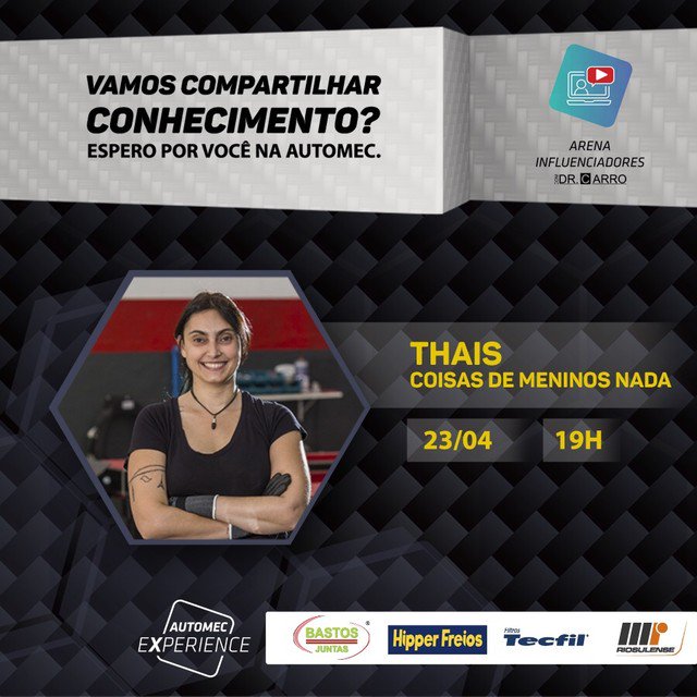thaisfr's tweet image. É amanhã, pessoas! Já reservaram a agenda? Lembra que as inscrições são gratuitas. #Automec