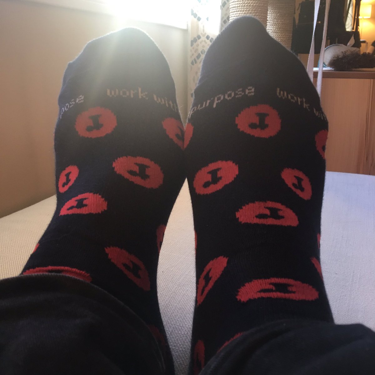 I don’t generally wear matching socks - but when I do, they’re <a href="/reasononeinc/">Reason One</a> branded socks 😋🧦. Excited to be the CTO of this new international agency!