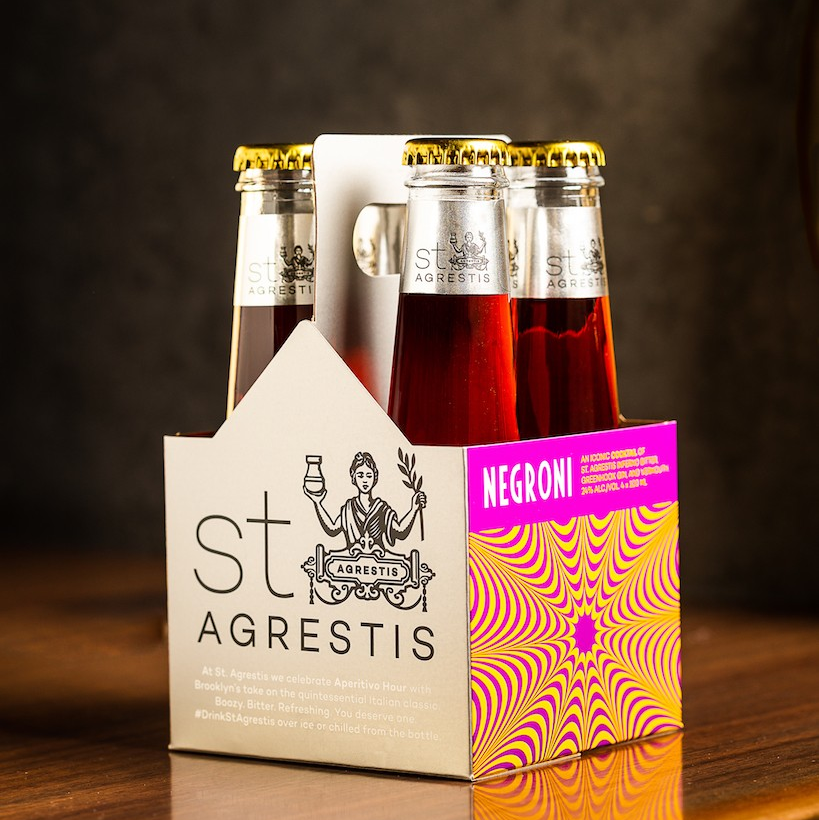 nycraftspirits's tweet photo. Celebrate Aperitivo Hour with Brooklyn's take on the Negroni, made with St. Agrestis Inferno Bitter, @GreenhookGin American Dry Gin, and sweet vermouth. Get yours: https://t.co/QqVnrGBV5P #newyorkcraftspirits https://t.co/GdNA8Zc8VA