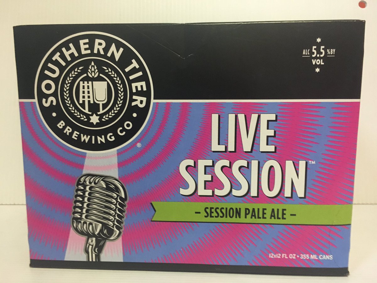 MellingerBeer's tweet image. The new Southern Tier Live Session, Session Pale Ale 5.5% ABV cans are now in stock. #sessionpaleale #southerntier #craftcans #craftbeerpgh #beerstore