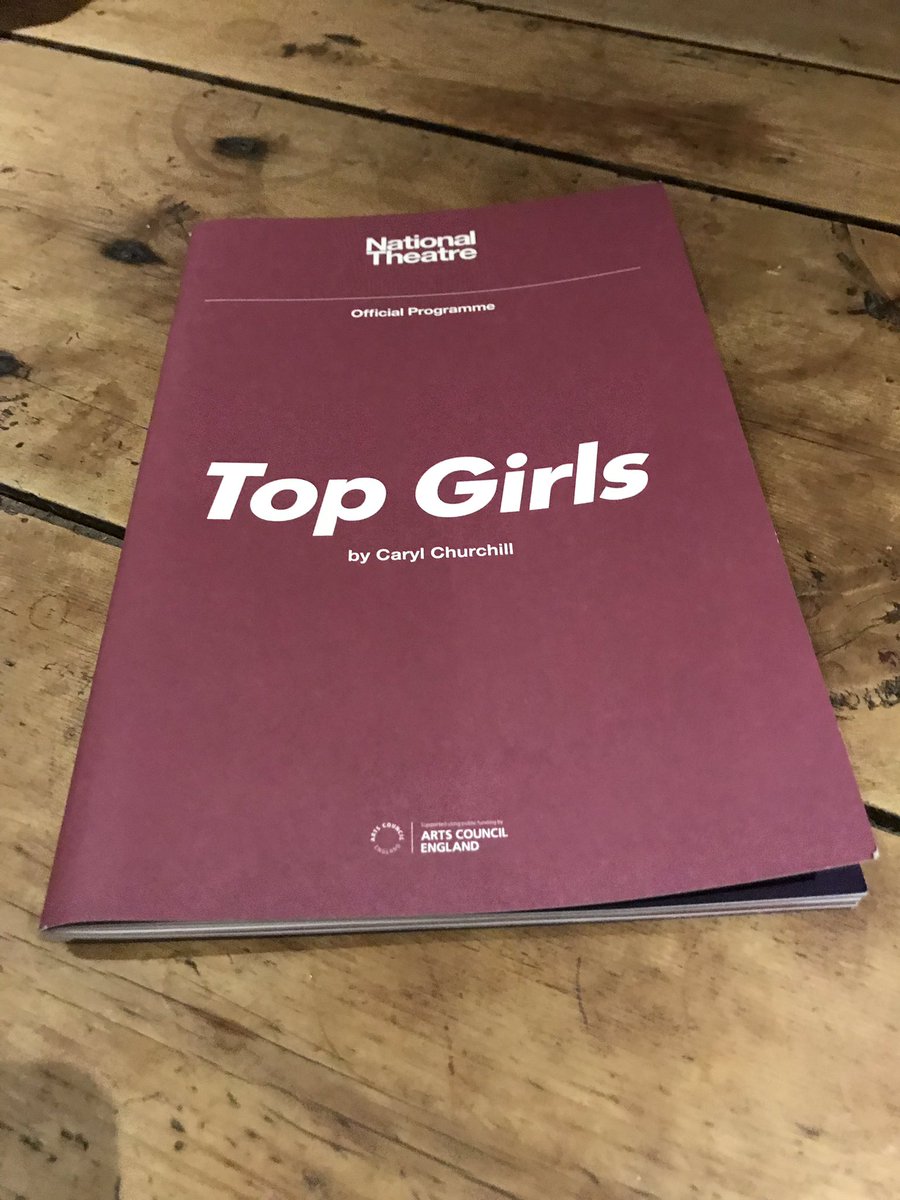 All hail #livhill in her debut stage performance- what an actress ! #topgirls #nationaltheatre