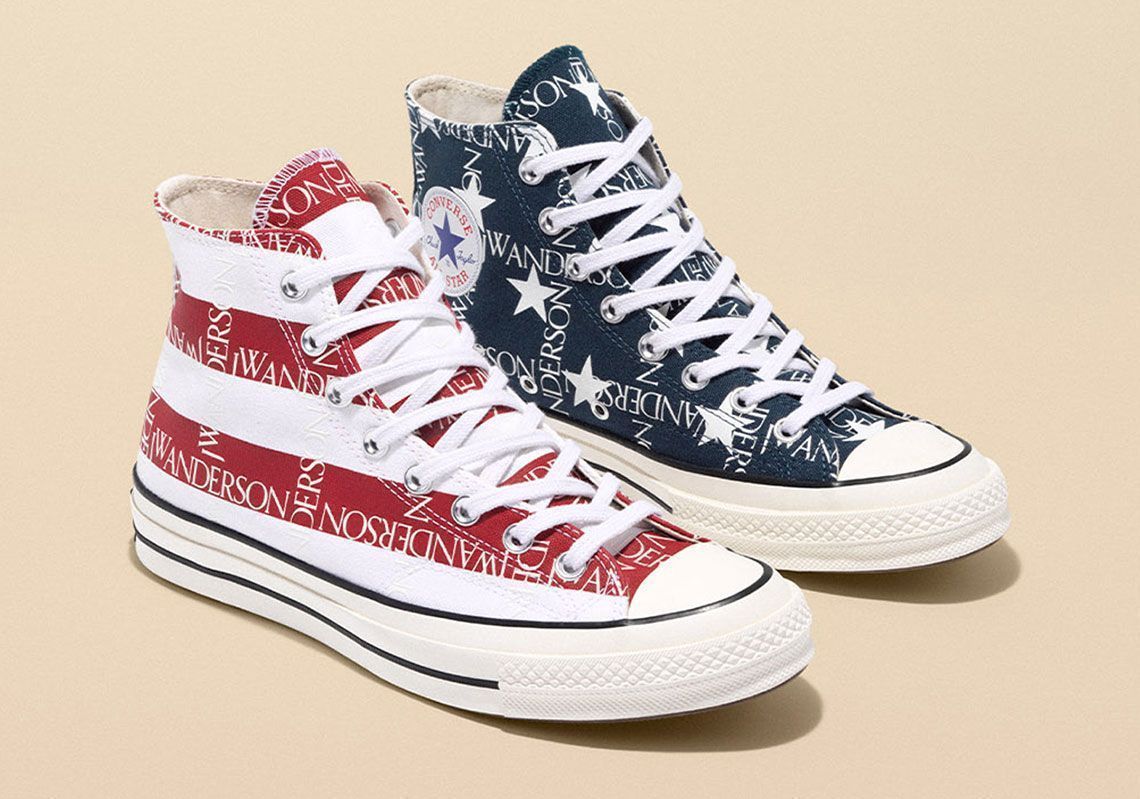 KicksFinder's tweet image. Ad: The 4th of July is coming soon! JW Anderson x Converse Chuck 70 "Americana" is available:

SNS bit.ly/2UjjTCw
SSENSE bit.ly/2vbmRi5
MrPorter bit.ly/2IGhtLZ
Opening Ceremony bit.ly/2Gu4afV
Converse US bit.ly/2GutyCk