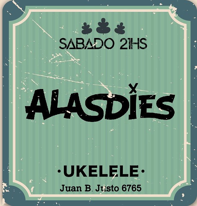 📣⚠️

La previa del Marquee se hace este sábado 27 de abril en #ukelelebardearte 💪🙌
 Formato acústico! 
A partir de las 21hs. Entrada libre y gratuita 👏

Vamos a llevar entradas para la próxima fecha de junio, reservá la tuya!