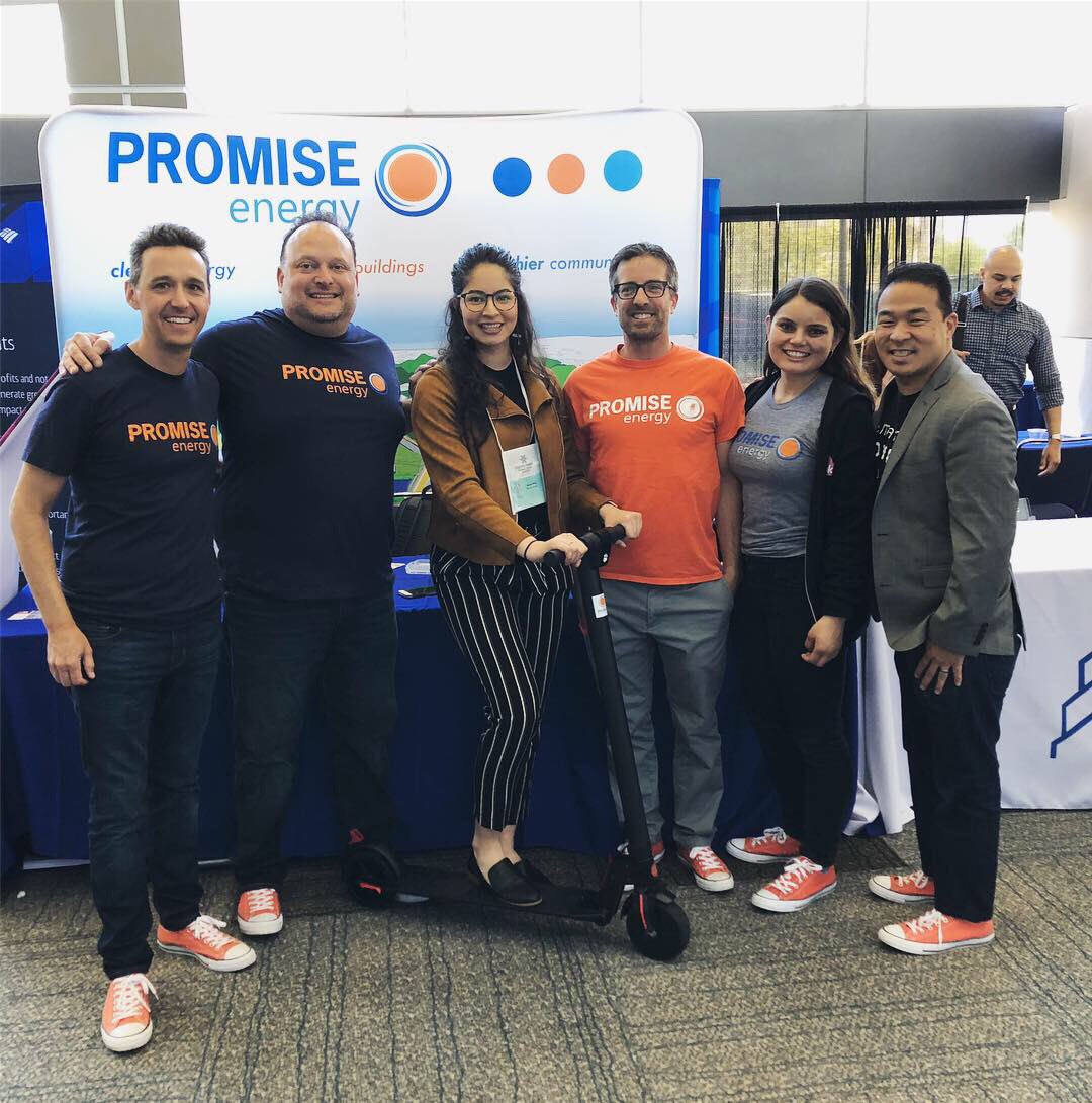Our team spent last week at <a href="/housingca/">Housing California</a> in #Sacramento! We had a great time learning about how we can contribute to #affordablehousing for formerly #homeless or #lowincome families and individuals. Congratulations to Noemi from <a href="/MidPenHousing/">MidPen Housing</a> - the winner of our electric scooter!