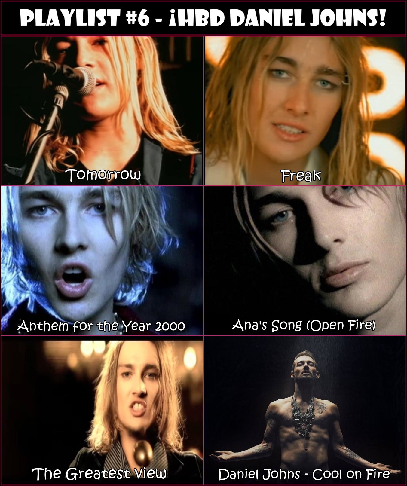 Fanatikrock Agg1 Twitterissa Playlist 6 Hbd Daniel Johns Hoy Daniel Paul Johns Vocalista Y Guitarrista De Silverchair Desde Sus Comienzos En 1992 Hasta Su Disolucion En 2011 Esta Cumpliendo 40 Anos Hbddanieljohns hoy daniel paul johns vocalista y