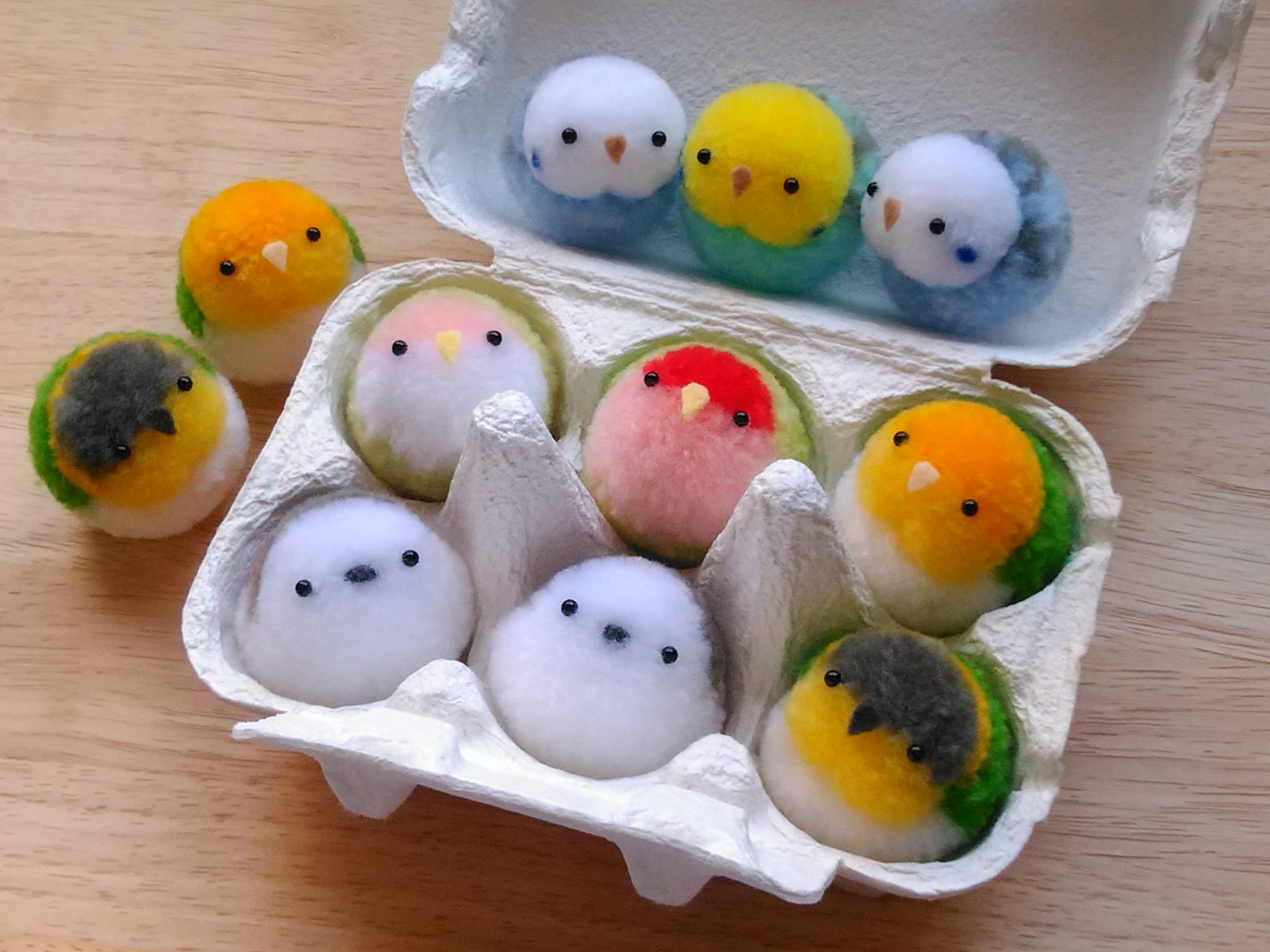 テノリ しばらくお休み中です ちょっと入ってみた ことりポンポン 小鳥ぽんぽん セキセイインコ シロハラインコ ズグロシロハラインコ シマエナガ コザクラインコ T Co Xlpnuircyu Twitter