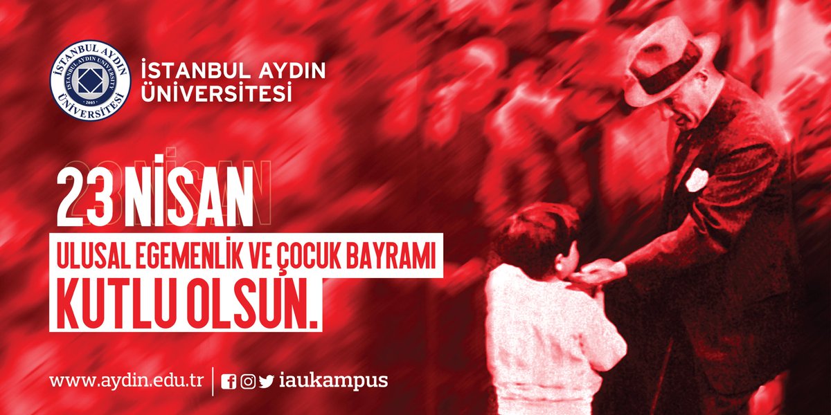 Gazi Mustafa Kemal Atatürk'ün çocuklarımıza armağan ettiği 23 Nisan Ulusal Egemenlik ve Çocuk Bayramı'nı kutluyor, geleceğimizi emanet ettiğimiz çocuklarımıza sağlıklı mutlu bir gelecek diliyoruz. #23nisan #ulusalegemenlikveçocukbayramı
