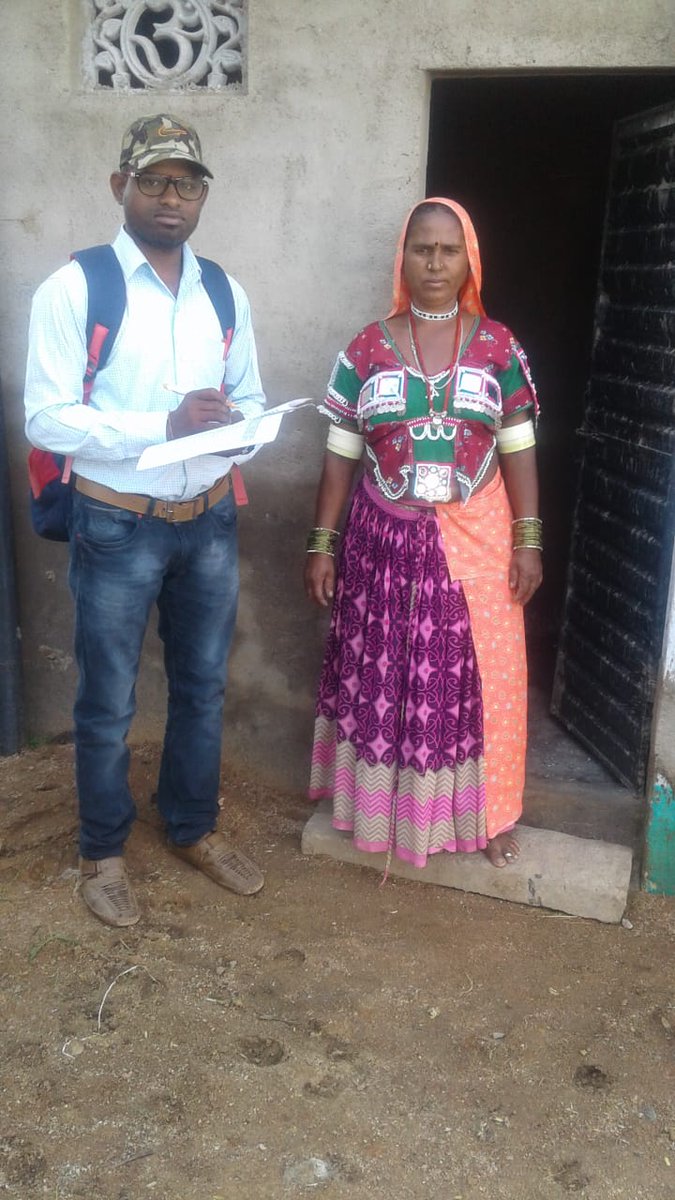 Tribal Women who owned IHHL are taking their Incentive  at  Thimmajipet Block <a href="/TSSBMG/">Swachh Telangana Gramin</a> 
<a href="/swachhbharat/">Swachh Bharat Mission - Grameen</a>