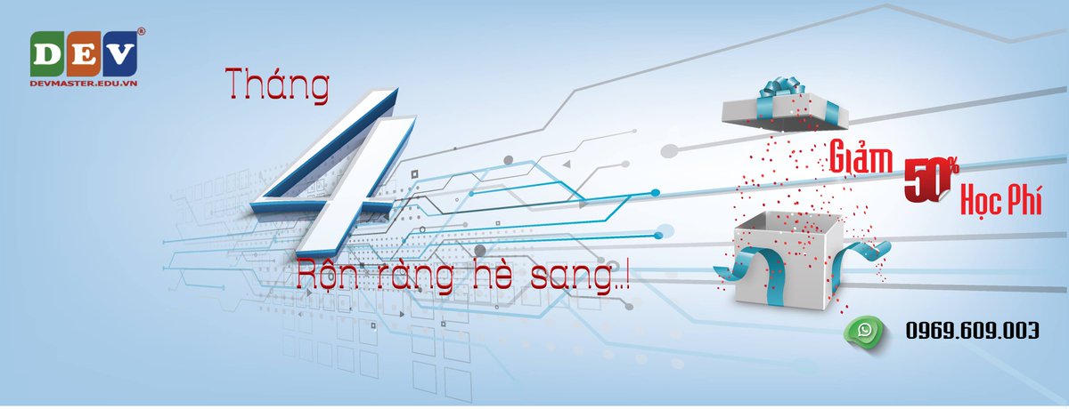 Devmast57077916's tweet image. #DevmasterAcademy

Khai giảng chương trình đào tạo Lập trình web chuyên nghiệp #PHP #ASP.NET
Lịch: 18h thứ 3 ngày 23/4/2019
Liên hệ: 0969.609003
Devmaster cam kết chất lượng đào tạo- hỗ trợ đầu ra. Học thực tế- Làm thực tế