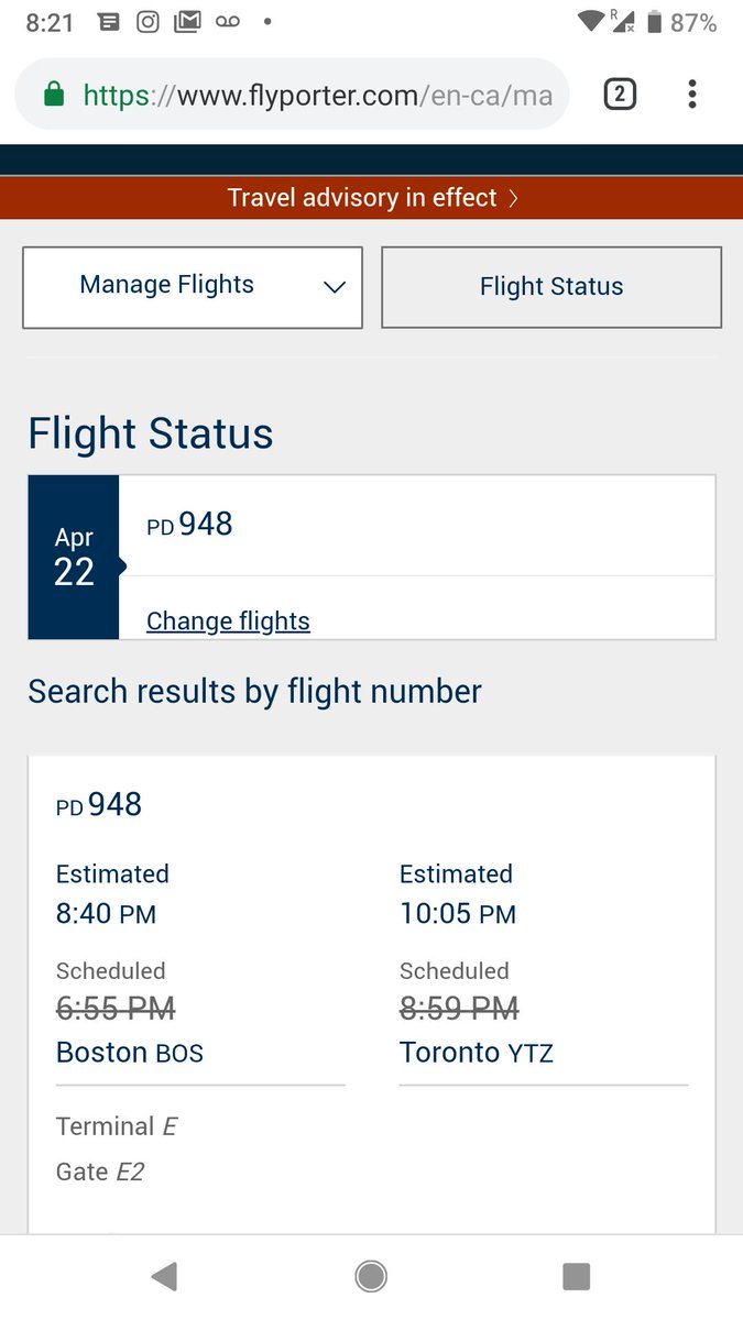 kamirault's tweet photo. @porterairlines 5 times/delays a charm? https://t.co/0C0TgIP4wA