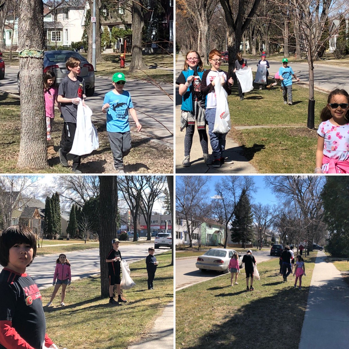 Thank you to my Family Group for doing an amazing job during Community Clean Up.
#EarthDay ⁦<a href="/queenstonschool/">Queenston School</a>⁩