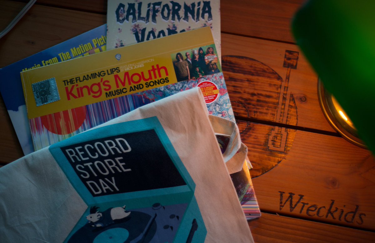 Belated thanks 🙏🏻 for the #RSD wreckids, <a href="/jackpotrecords/">Jackpot Records</a>, doing #Portland proud. Loved the psychic wax readings, too.