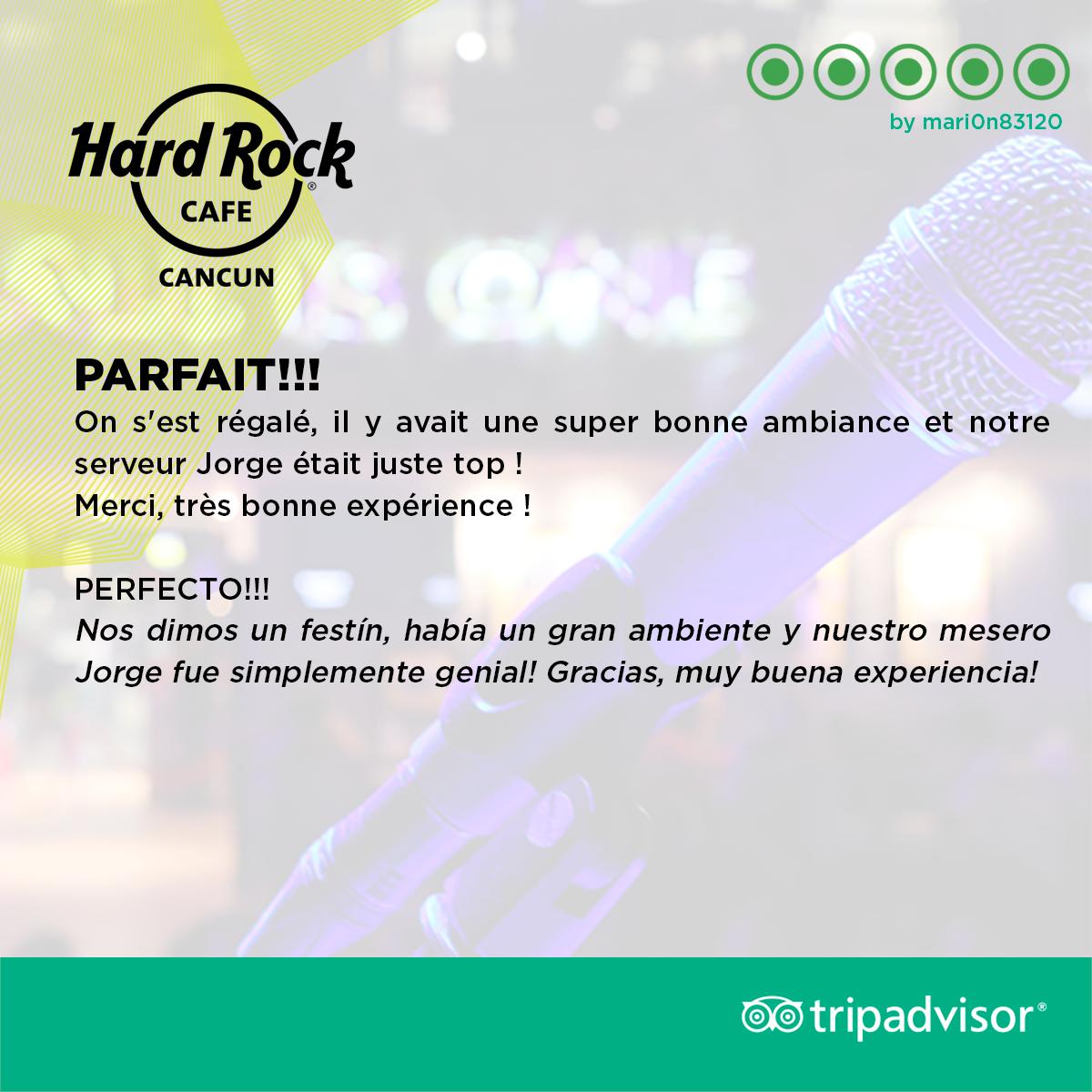 Hard Rock Cafe Cancun tweet media
